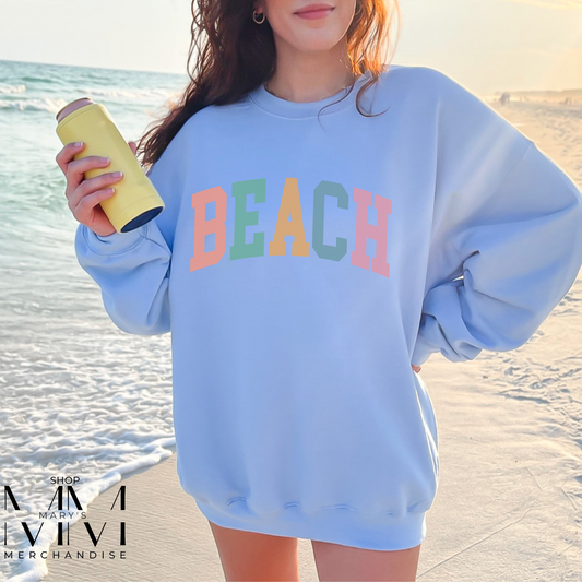 Comfort Colors® Colorful Beach Sweatshirt